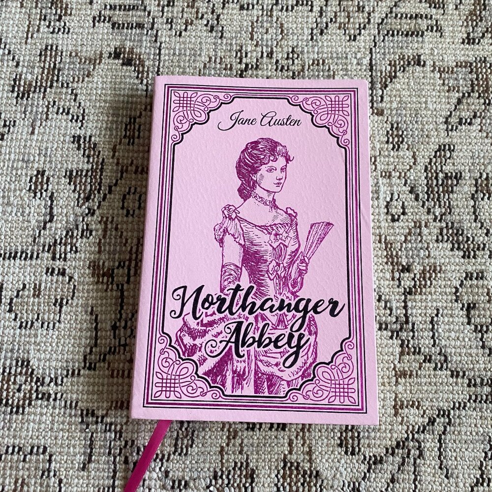Jane Austen Northanger Abbey Soft Faux Leather Book